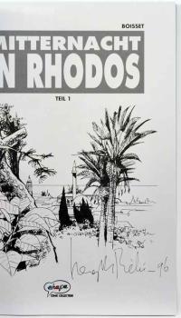 Mitternacht in Rhodos Band 1 - signiert von BEHE - Ehapa Comic Collection