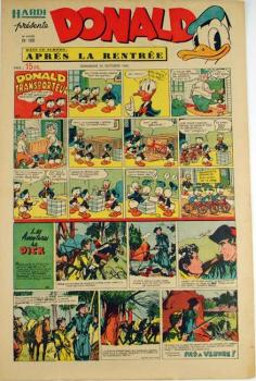 Hardi presente Donald franz. Donald Zeitung No.186 1950