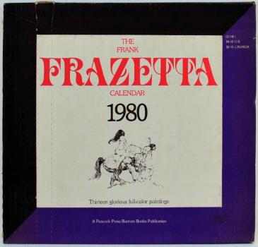 The Frank Frazetta Calendar 1980 - OVP / with original packing