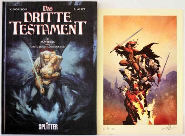 Preview: Das Dritte Testament - Band 1 und 2 - Hardcover mit Druck - TOP Zustand Splitter