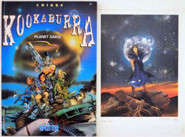 Preview: Kookaburra - Band 1 und 2 - Hardcover mit Druck - TOP Zustand Splitter