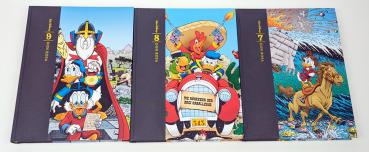 Don Rosa Collection - 9 Bänden in 3 Schubern - JEDER Band signiert, Ehapa Verlag