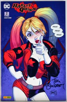 Harley Quinn -Undercover Punker - Variant - signiert von Bancroft - Panini