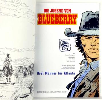 Blueberry - Band 31 - signiert von Colin Wilson - Carlsen Verlag