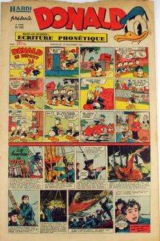 Hardi presente Donald franz. Donald Zeitung No.243 1951