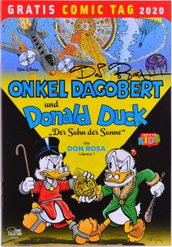 Gratis Comic Tag 2020: Onkel Dagobert und Donald Duck - signiert von Don Rosa