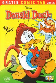 Gratis Comic Tag 2016 - Donald Duck - signiert von Arild Midthun, Ehapa