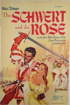 Walt Disney - Das Schwert und die Rose - Originalheft von 1954 - Ehapa Verlag