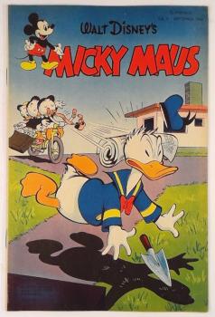 Micky Maus Heft 9 von 1952 - Original, kein Nachdruck - Ehapa