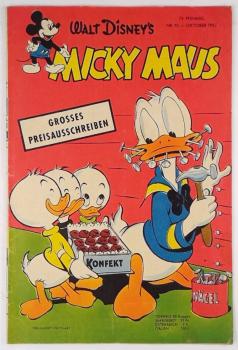 Micky Maus Heft 10 von 1955 - Original, kein Nachdruck - Ehapa