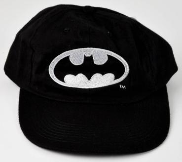 Batman -  Silver Logo  - Basecap - Baseballmütze - Warner Brother Movie World