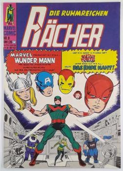 DIE RÄCHER Nr. 8 sehr gut / Z: 1-, Marvel - Williams ab 1974