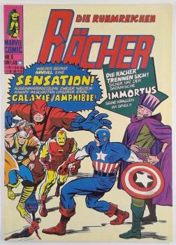 DIE RÄCHER Nr. 9 sehr gut / Z: 1-, Marvel - Williams ab 1974