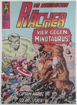 DIE RÄCHER Nr. 16 gut bis sehr gut / Z: 1-2, Marvel - Williams ab 1974