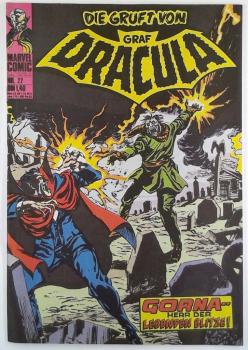 Graf Dracula Nr. 22 -   gut / Z: 2-, Marvel  - Williams ab 1974