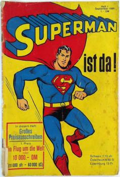 SUPERMAN Heft 1 von 1966 - Z:3 - EHAPA-VERLAG