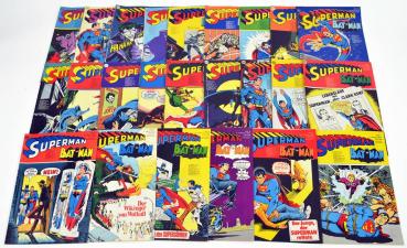 Superman Jahrgang 1974 fast komplett 1-26 - gut bis sehr gut - EHAPA VERLAG