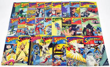 Superman Jahrgang 1975 fast komplett 1-26 - sehr gut- / z 1- , EHAPA VERLAG