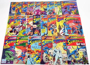 Superman Jahrgang 1977 fast komplett 1-25 - sehr gut- / z 1- , EHAPA VERLAG
