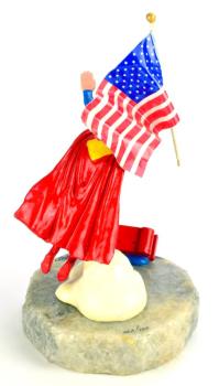 SUPERMAN Proudly We Wave - limited Ron Lee Figurine - #360 / 750