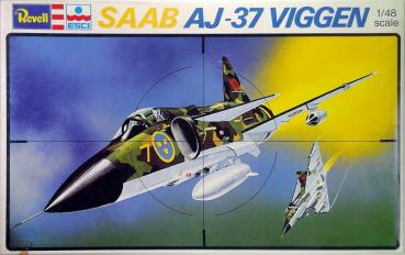 SAAB AJ-37 VIGGEN - 1/48 model kit - REVELL H-2244
