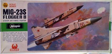 MIG-23S FLOGGER B U.S.S.R. Air Force Fighter - 1/72 model kit - HASEGAWA JS-136