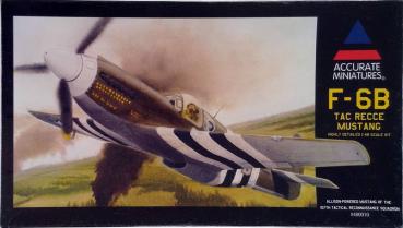F-6B TAC RECCE MUSTANG 1/48 model kit ACCURATE MINIATURES 480010