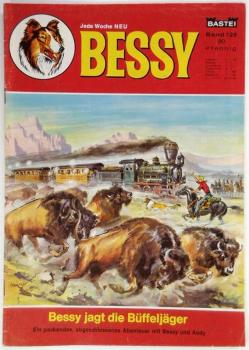 Bessy Originalheft Heft 126 mit Poster, Z: 2-3 , Bastei - Willy Vandersteen
