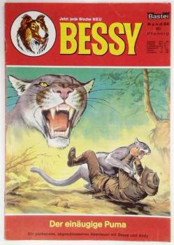 Bessy Originalheft Heft 58, Z: 1-2  - ohne Poster - Bastei - Willy Vandersteen
