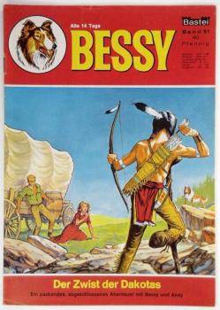 Bessy Originalheft Heft 51, Z: 1-2 , Bastei - Willy Vandersteen