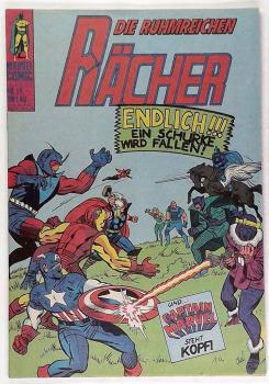 DIE RÄCHER Nr. 14 sehr gut / Z: 1, Marvel - Williams ab 1974