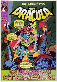 Graf Dracula #5 - sehr gut / Z: 1,  Marvel  - Williams ab 1974