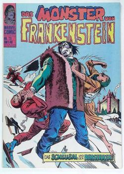 Frankenstein Nr. 20 - sehr gut / Z: 1, Marvel  - Williams ab 1974