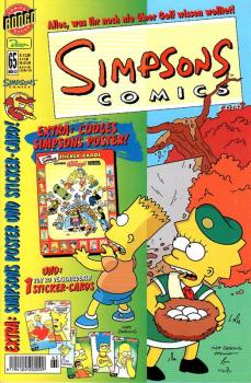 Simpsons Comics, Heft Nr. 65 von 3 / 2002, Dino, TOP