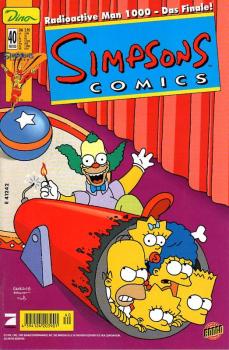 Simpsons Comics, Heft Nr. 40 von 2 / 2000, Dino, TOP