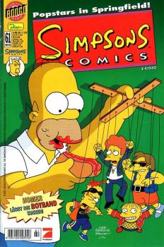 Simpsons Comics, Heft Nr. 61 von 11 / 2001, Dino, TOP
