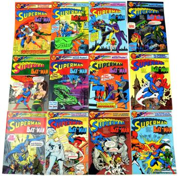Superman Jahrgang 1977 komplett - Heft 1-26 - sehr gut- / z 1- , EHAPA VERLAG