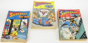 Superman #14 / 1973 bis #26 / 1985  komplett Original Hefte TOP