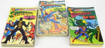 Superman #14 / 1973 bis #26 / 1985  komplett Original Hefte TOP