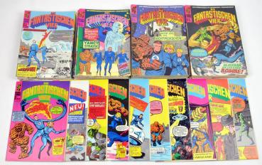 DIE FANTASTISCHEN VIER komplett 1-124, Z: 1, Marvel - Williams Verlag ab 1974