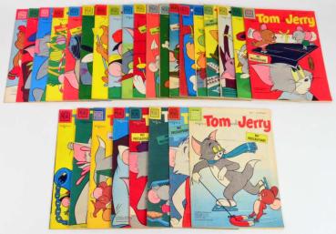 Tom und Jerry Heft 1-44 Z: 1 / 1-2 (36 fehlt) 1959 Moewig Neuer Tessloff Verlag