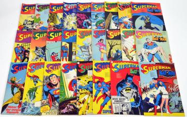 Superman Jahrgang 1973 komplett 1-26 - Z 1- / 1-2, EHAPA VERLAG