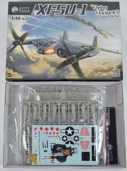 XF5U-1 Flying Flapjack 1/48 model kit KITTY HAWK KH80135