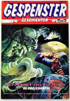 Gespenster-Geschichten Heft 14 , Z: 1-2 Bastei Verlag 1974