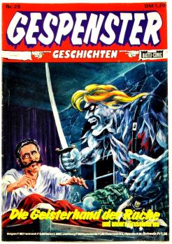 Gespenster-Geschichten Heft 28, Z: 2-3 Bastei Verlag 1974