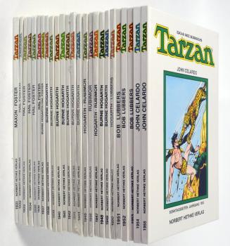 TARZAN Sonntagsseiten 1931 - 1979 , HC,  komplett, Z: 1 , Hethke Verlag