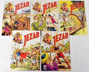 Jezab Album Band 1-5 komplett - Hethke Verlag