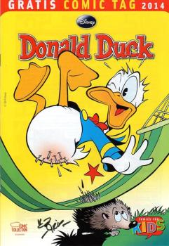 Gratis Comic Tag 2014: Donald Duck, signiert von Arild Midthun, Ehapa