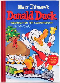 Barks - Donald Duck - Weihnachten für Kummersdorf - lim. Hardcover mit Druck
