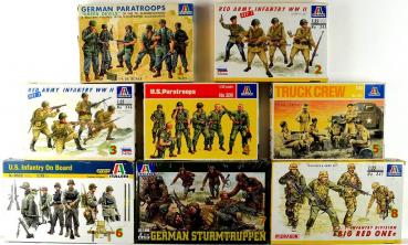 ITALERI Figuren Bausätze 1:35 - Auswahl